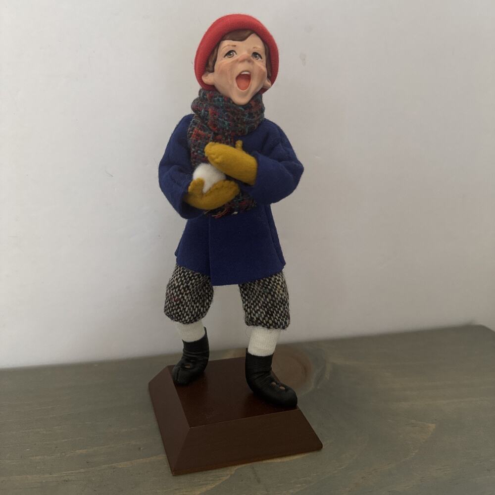 SIMPICH “Snowball Boy” Blue Jacket RARE - Vintage Character Doll Colorado